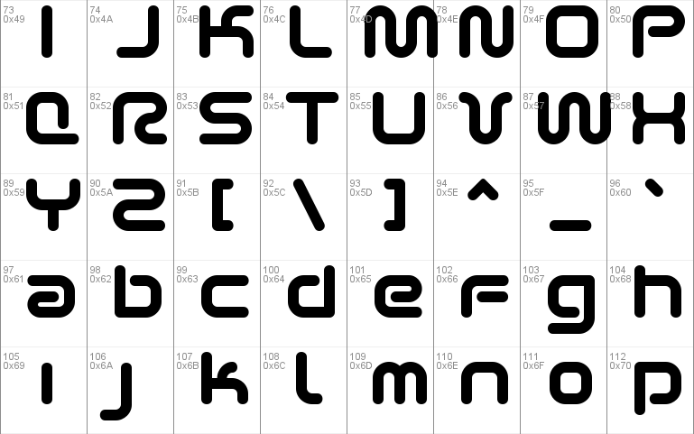 Sci Fied Outline Italic Font