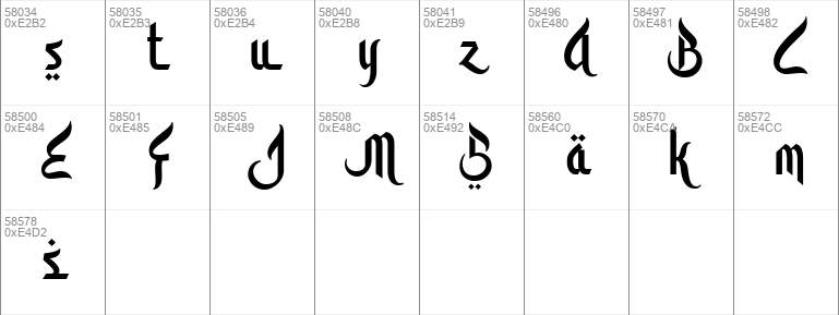 sketsa ramadhan font