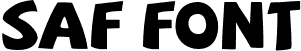 SAF Font