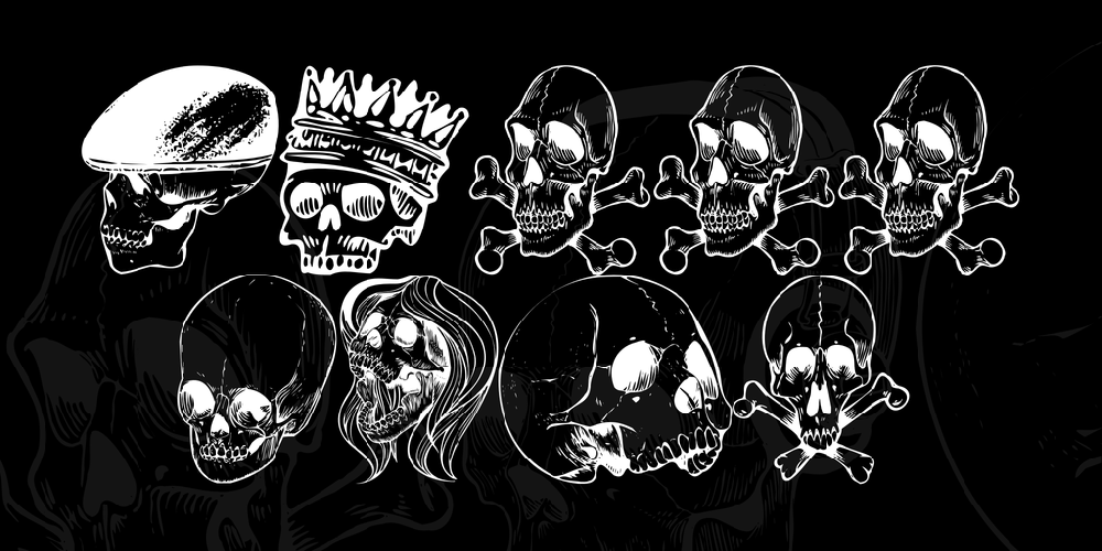 SKULL FONT