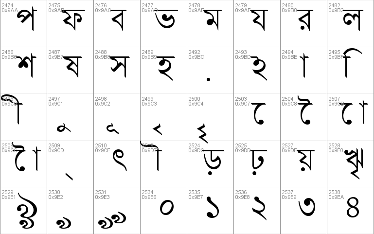 bangla font free download