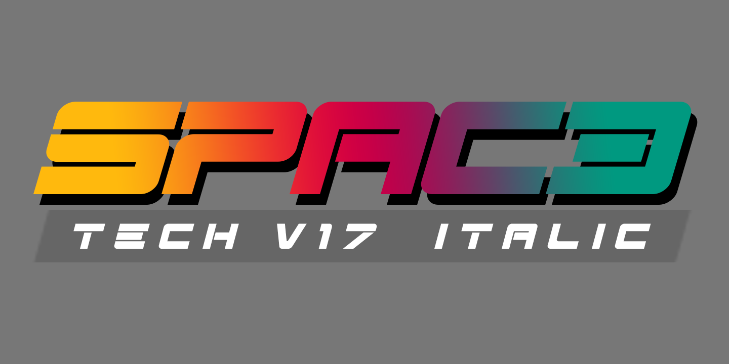 Spac3 - Tech v17 - Italic