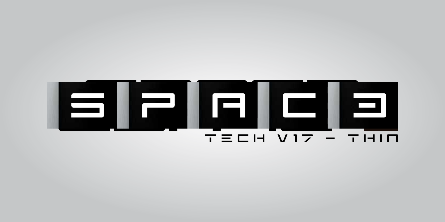 Spac3 - Tech v17 - Italic