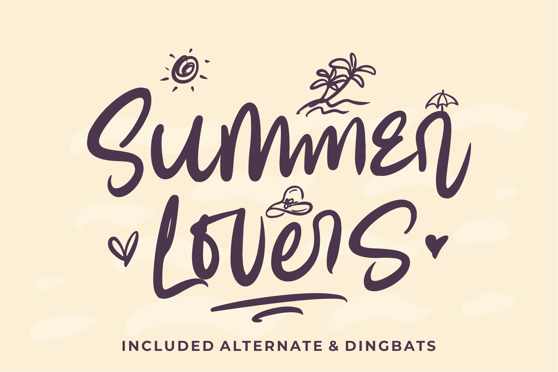 Summer Lovers Dingbat