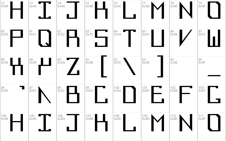 Viscom Font