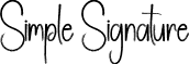 Simple Signature