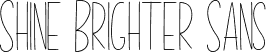 Shine Brighter Sans