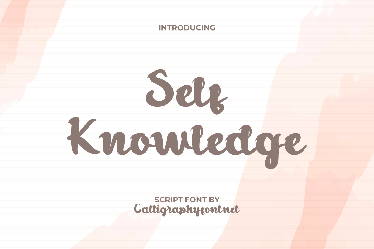 SelfKnowledgeDemo