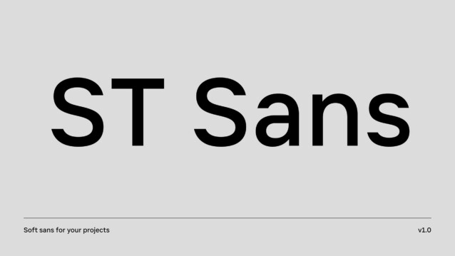 ST Sans Trial VF