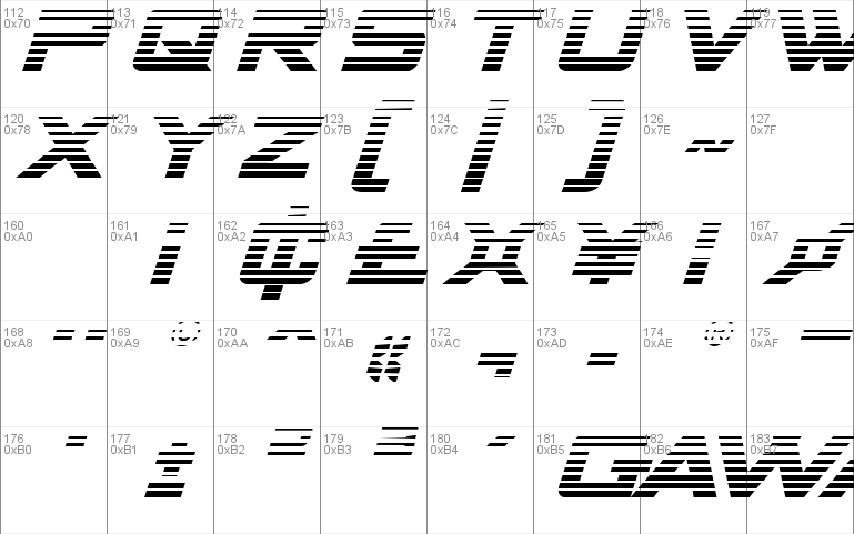 Spy Agency Gradient Italic