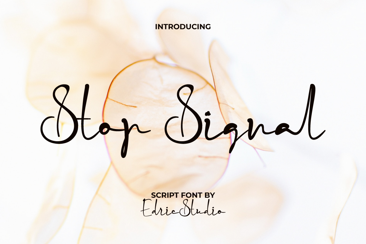 Stop Signal Demo