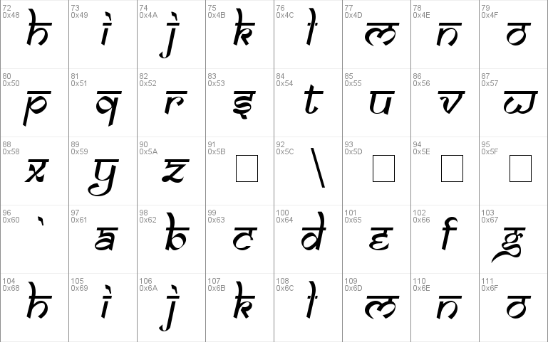 Samarkan Windows font - free for Personal