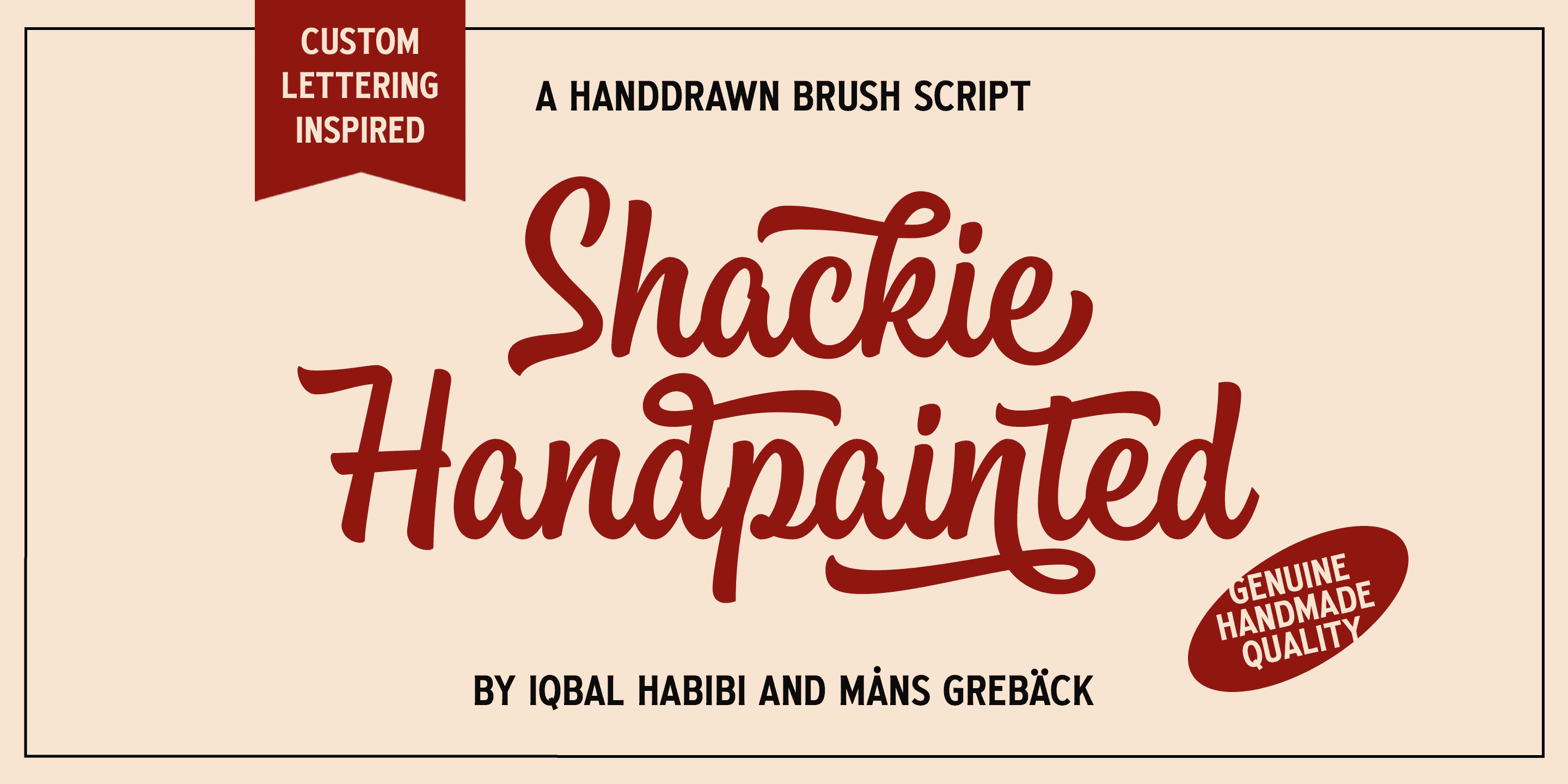 Shackie Handpainted PERSONAL
