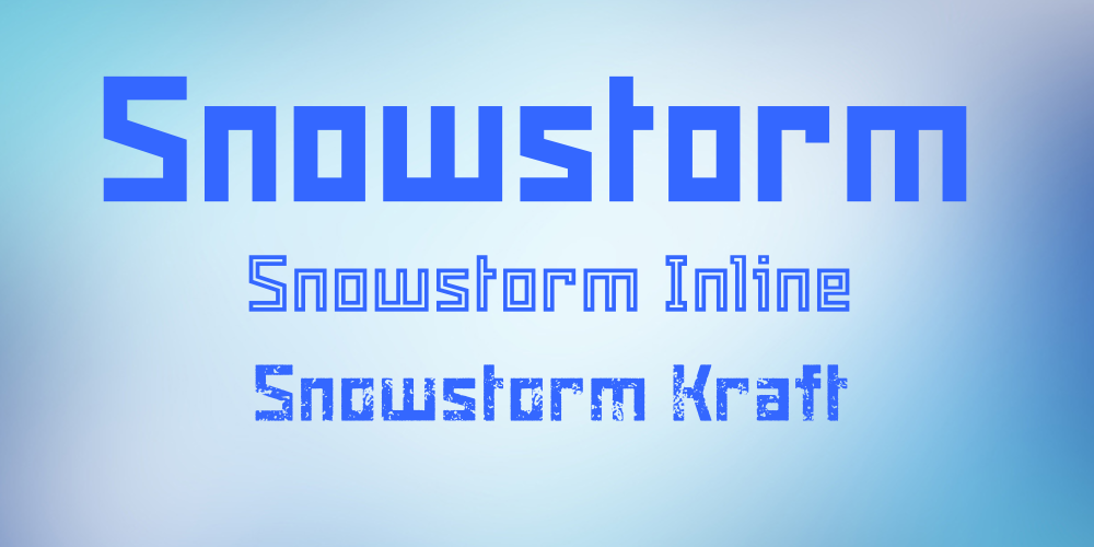Snowstorm Inline