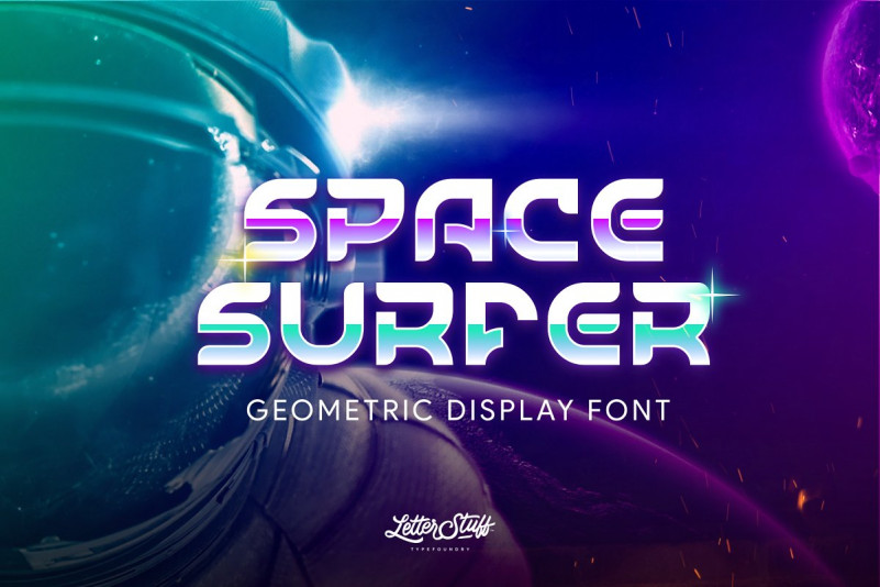 SpaceSurfer stencil