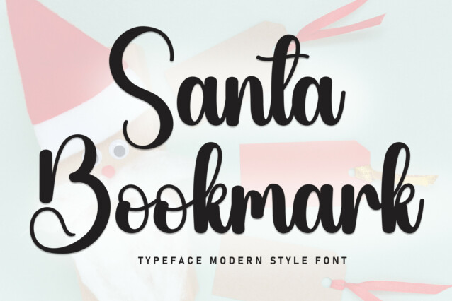 Santa Bookmark