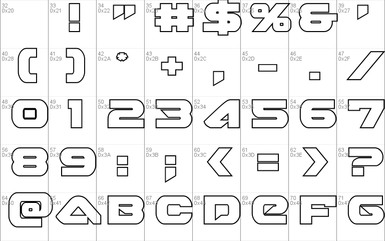 Skyhawk Outline