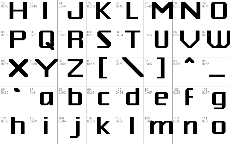 Silicon Windows font - free for Personal