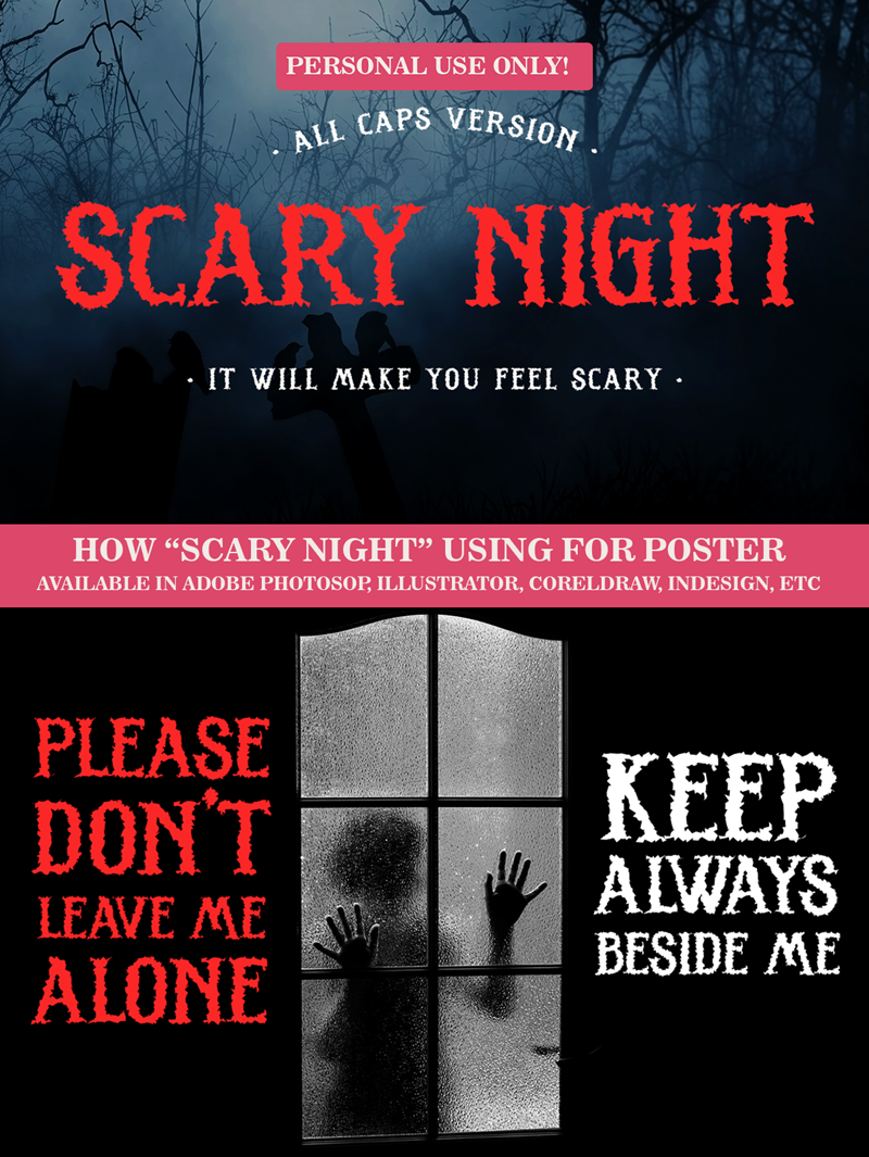 SCARY NIGHT - Personal Use