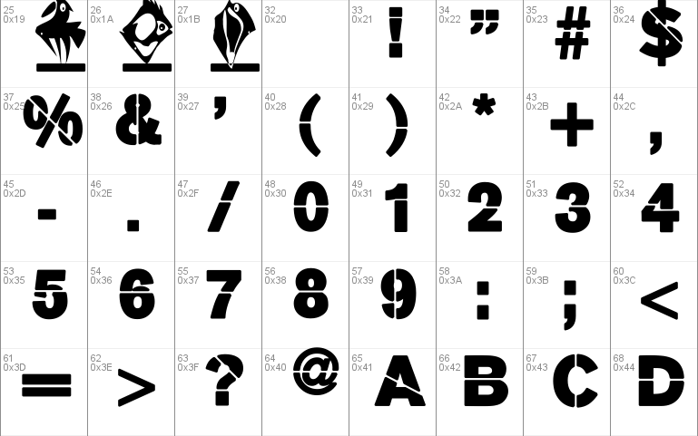 Stencil Sans