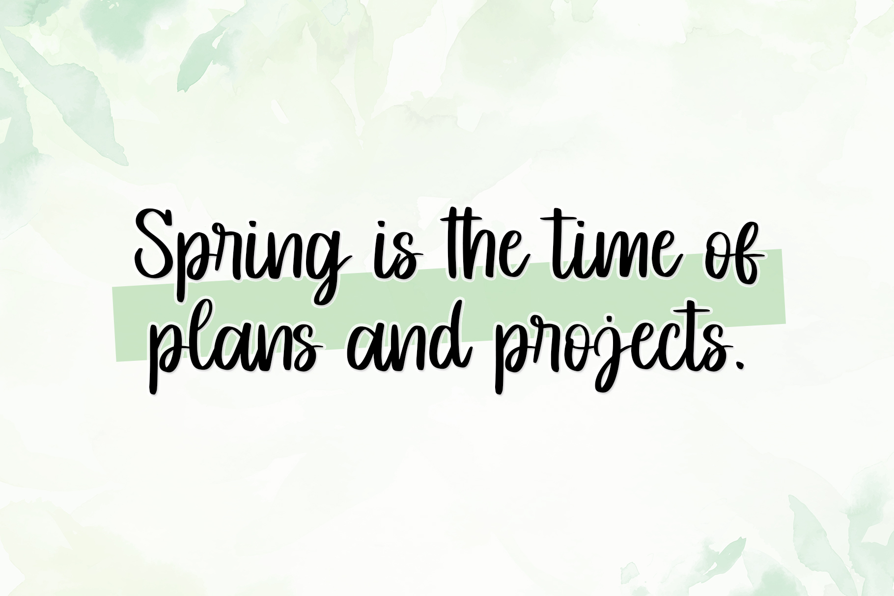 Springtime - Personal Use