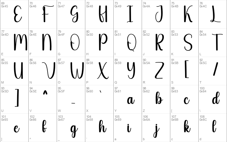 Skinny Barbie Windows font - free for Personal