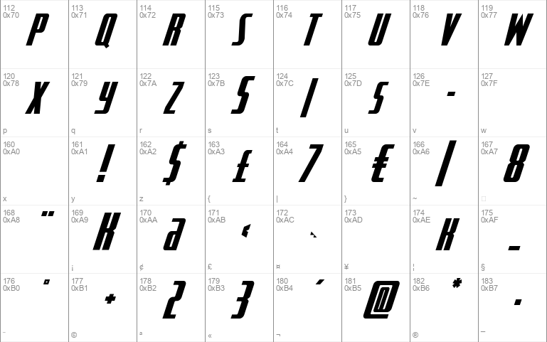 SurfQuest Compact Semi-Italic