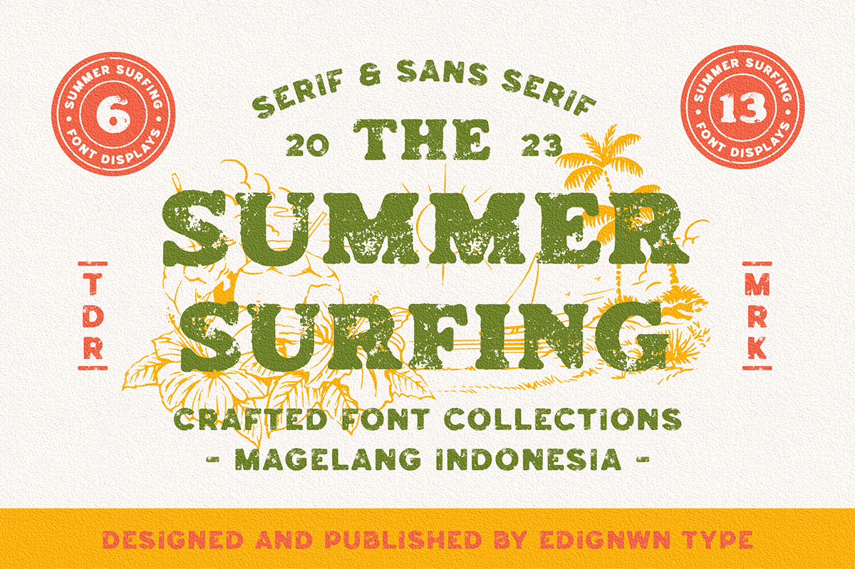 Summer Surfing Serif