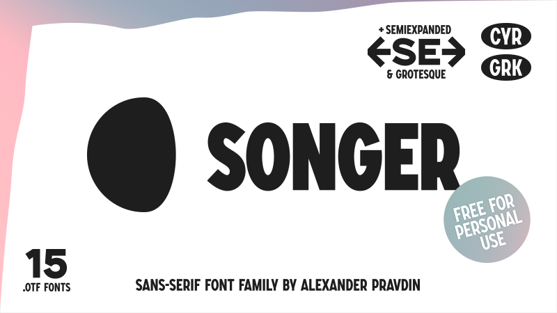 SONGER Condensed