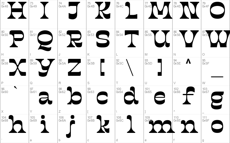 Stata Mater Windows font - free for Personal