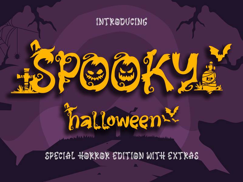 Spooky Halloween - Personal Use