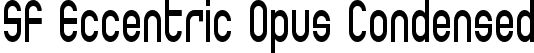 SF Eccentric Opus Condensed