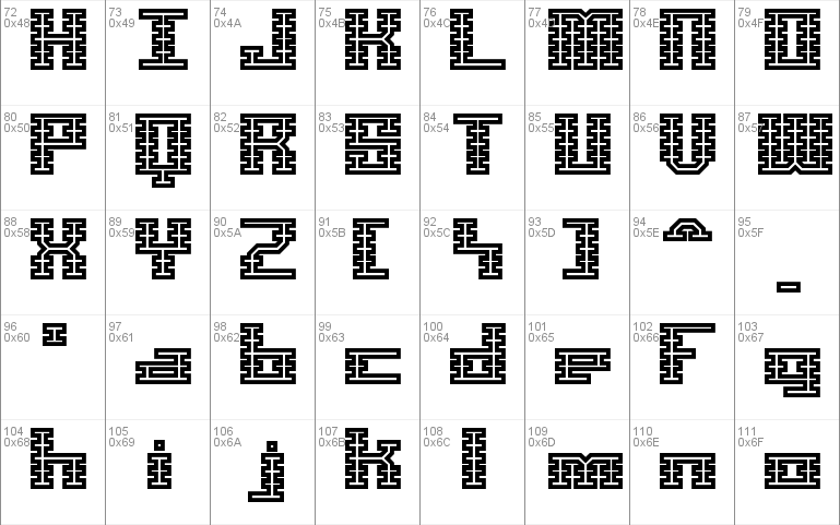 Scalelines Maze BRK