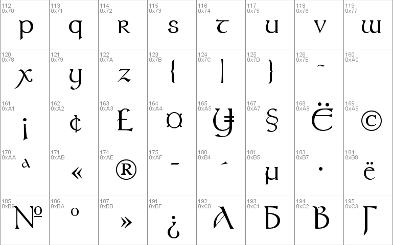 stonehenge bold typeface