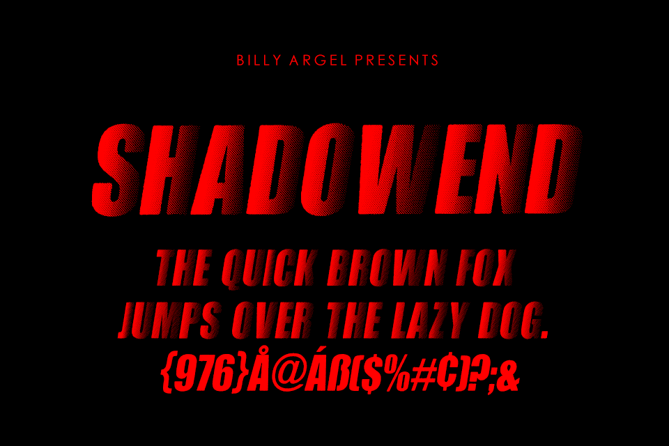 SHADOWEND PERSONAL USE