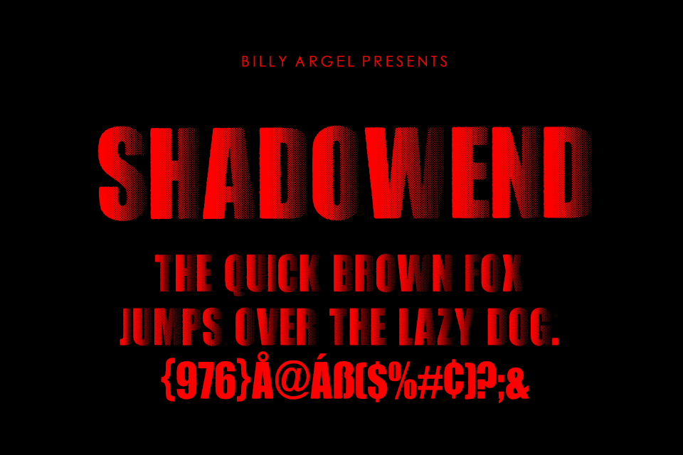 SHADOWEND PERSONAL USE