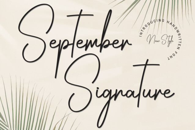 September Signature