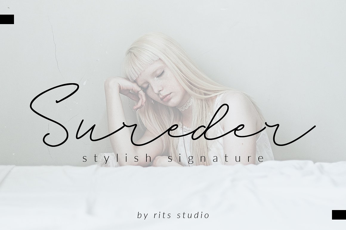 Sureder Stylish Font Free For Personal