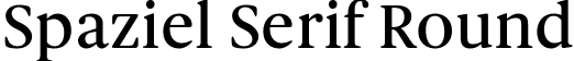 Spaziel Serif Round