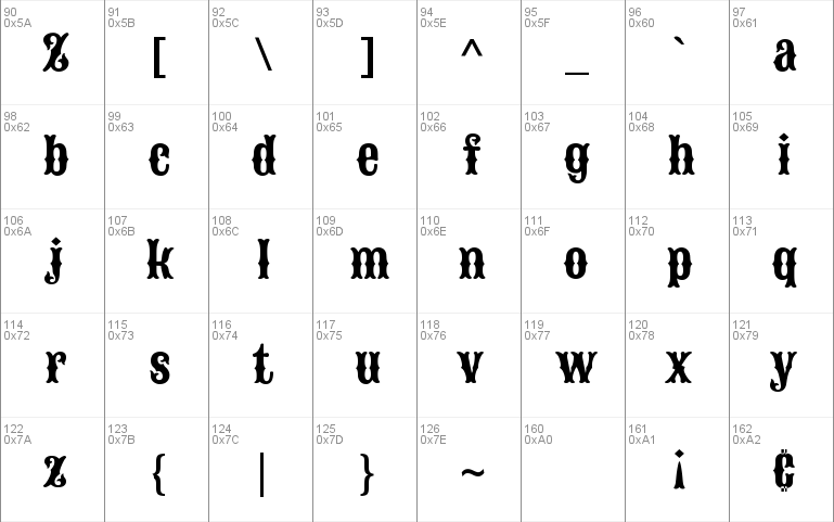 Sancreek Windows Font Free For Personal Commercial Modification Allowed Redistribution