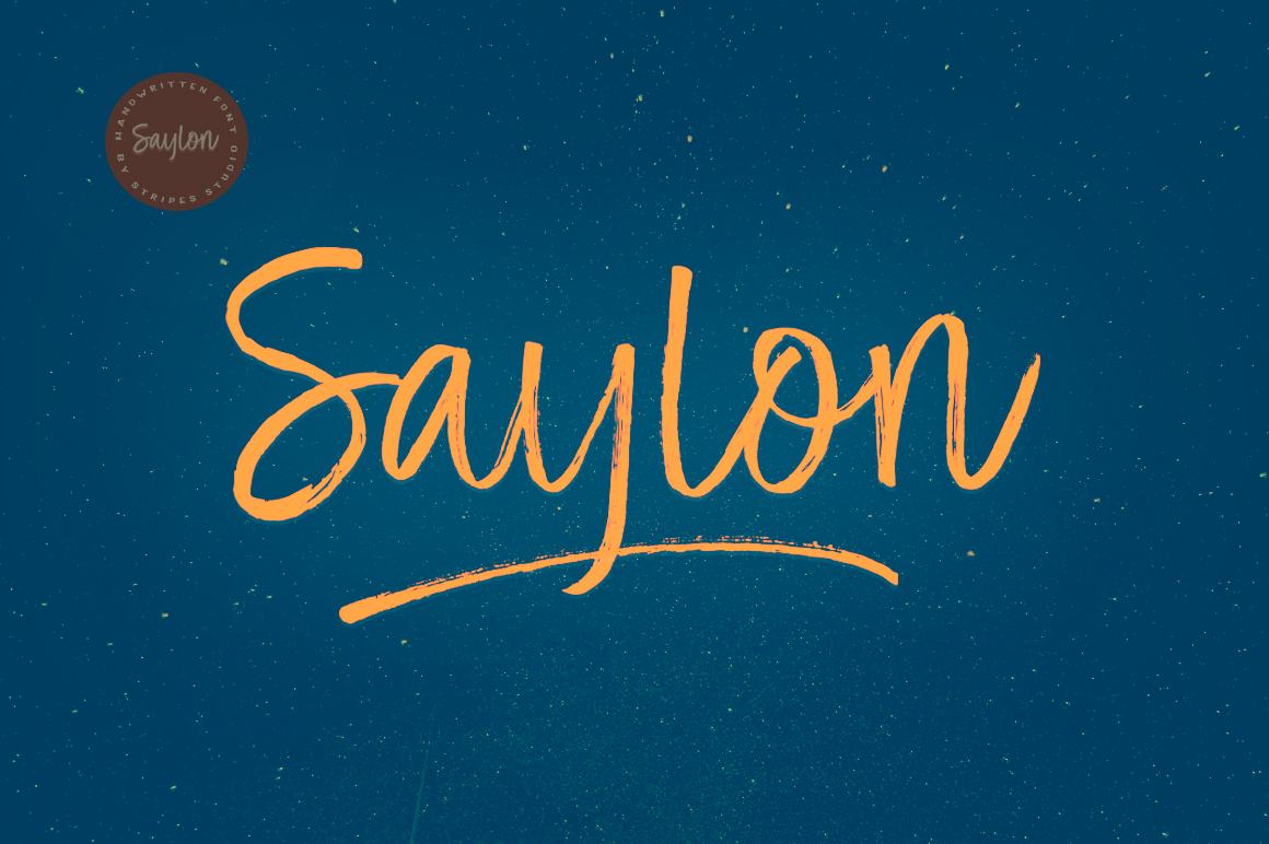 Saylon Brush Underlines