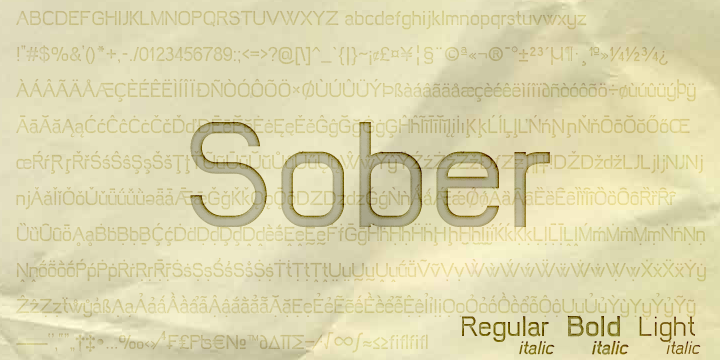 Sober