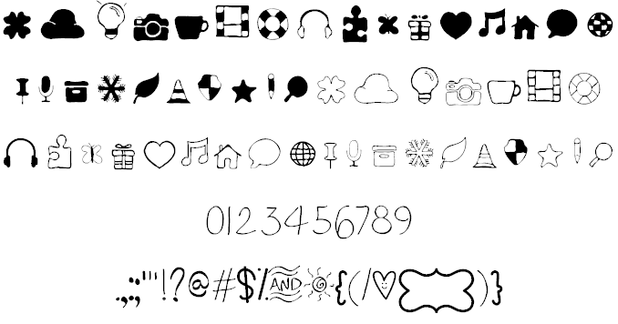 Symbols Font 2