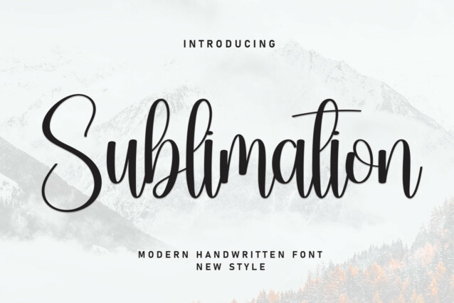 Sublimation