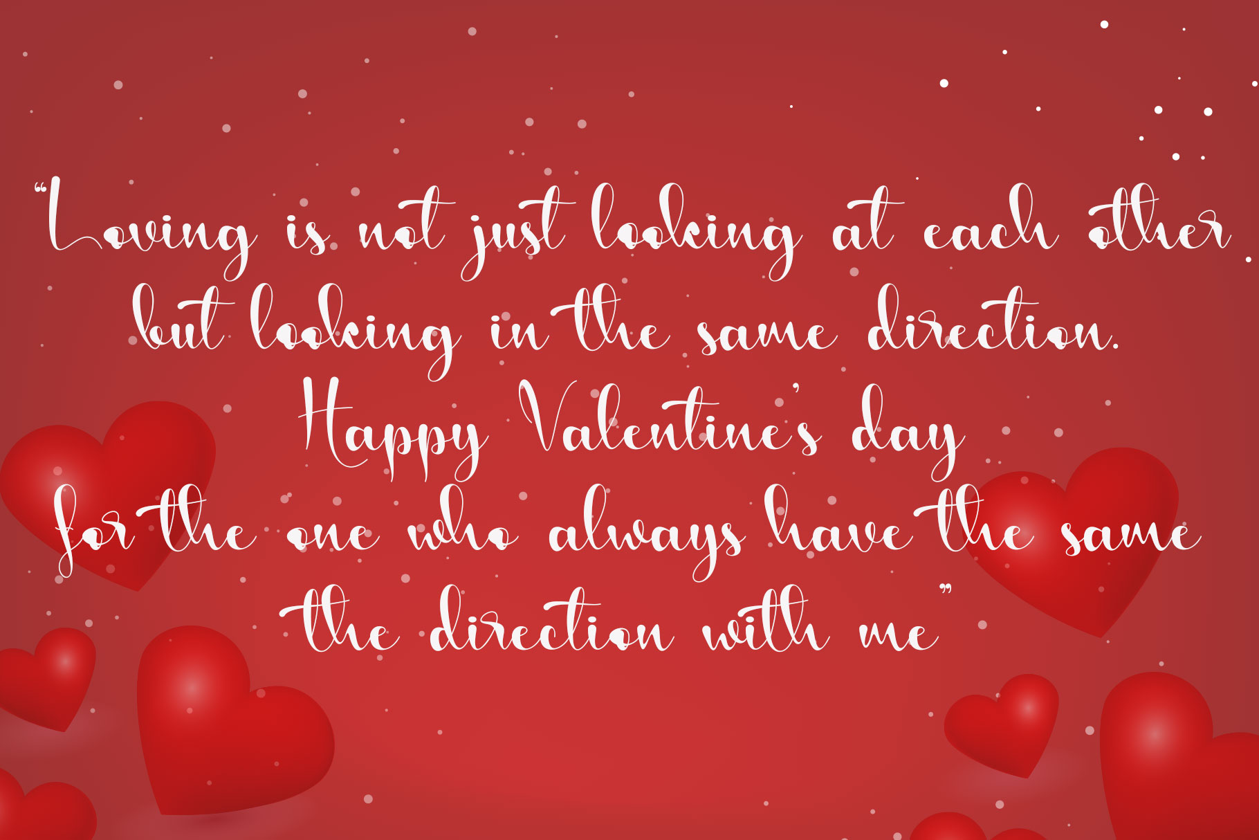 Sincere Valentine - PERSONAL US