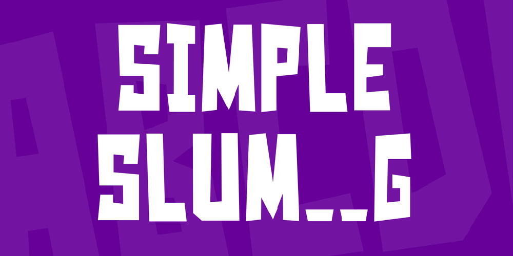 Simple Slum__G