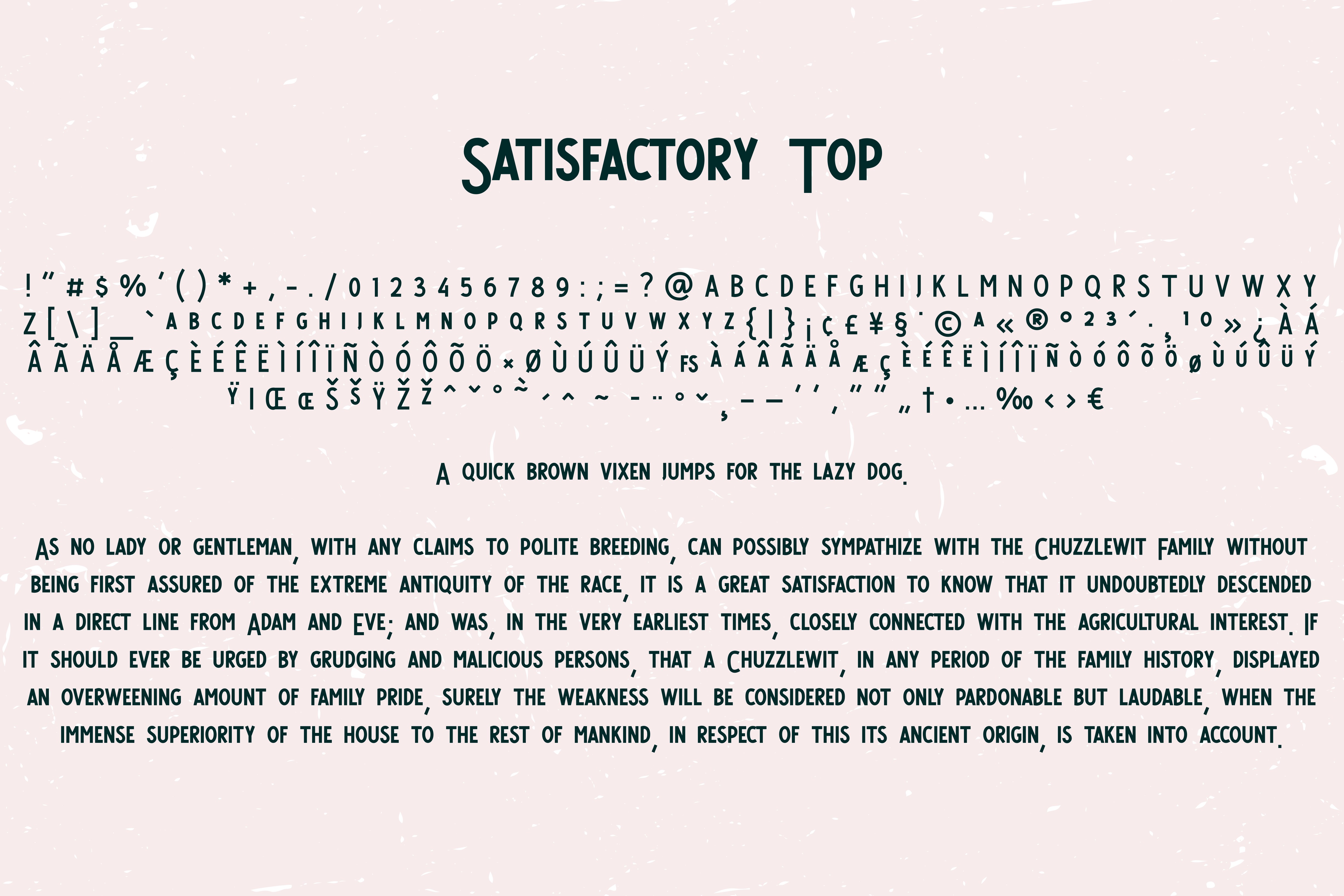 Satisfactory
