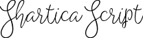 Shartica Script