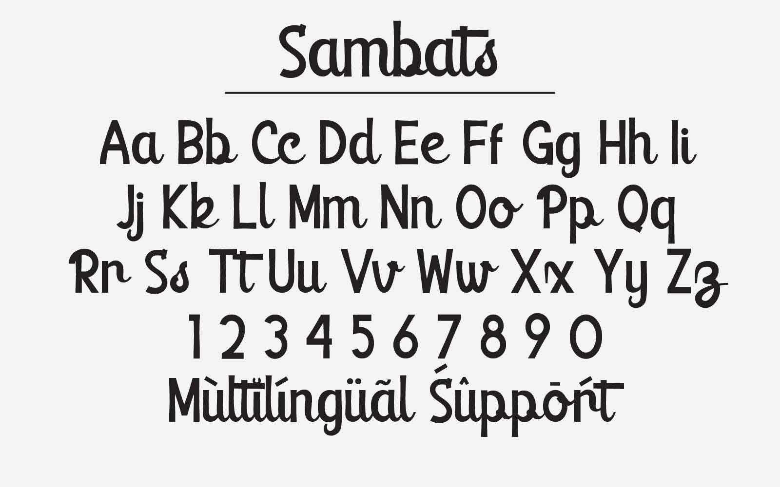 Sambats Italic