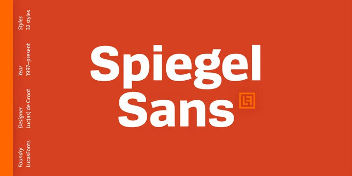 SpiegelSans Trial ExtraLight